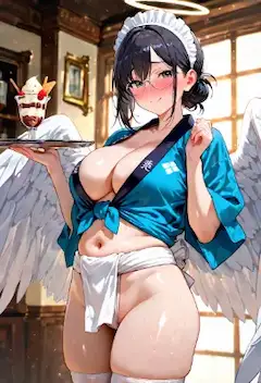 えちえち和装メイドさん