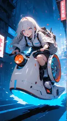 カタツムリ型のホバーマシン