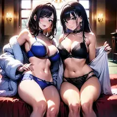 ランジェリーの魅惑姉妹
