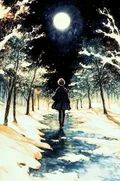月夜に誘われて
