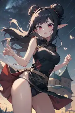 エルフの淑女のお姉さん