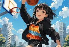 ストリートバスケ少女