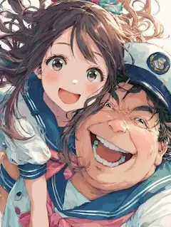 パパとおそろいコーデ