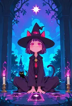 星明かりの下で運命を紡ぐ魔女