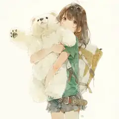 白クマの相棒