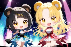 クマ娘 × ライブステージ D.W