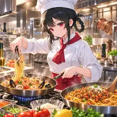 「お待たせしました！ご注文の品出来ました！」