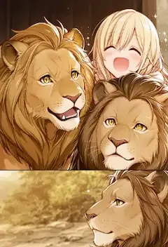 黄金の獅子と少女の絆