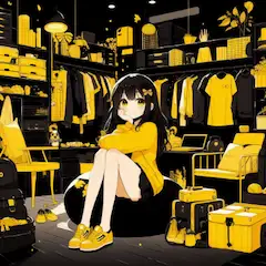黄色の部屋