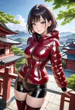 初秋の寺社