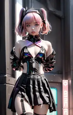 サイバーマイン系ファッションSM0070