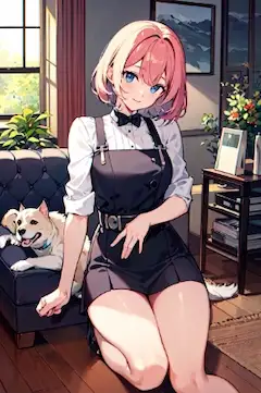 ねえ、犬じゃなくて私を見てよ？