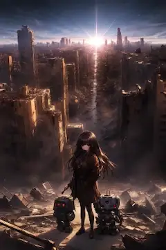 戦いの跡