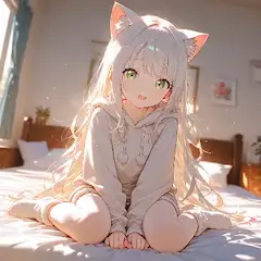 Soft Morning Whiskers / 眠気の名残