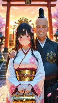 桜舞う神社で紡ぐ二人の絆