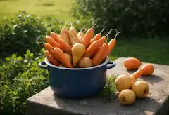 ウンダバー＿の　根菜類だいすき