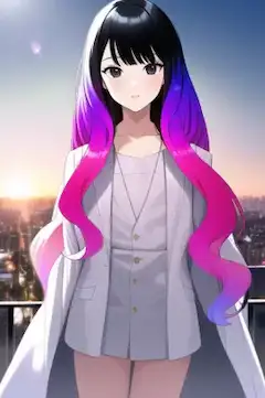 うちの男の娘紹介17「黒桃有理」