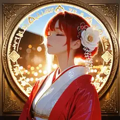 紅髪の巫女と黄金の光輪