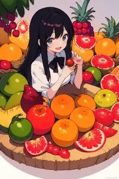山盛りフルーツ
