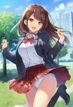 都会の風を切る笑顔の疾走