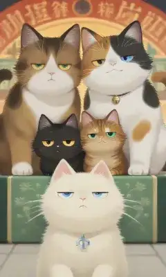 猫たちの撮影会