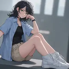 自慢の脚だし