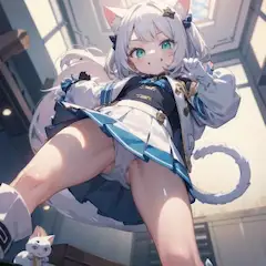 白猫ヒロイン様だぞ！