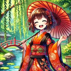 庭園での1カメ