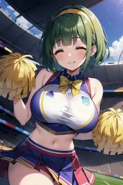 チアリーダーぴよ