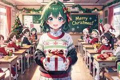 はい、先生にプレゼント！