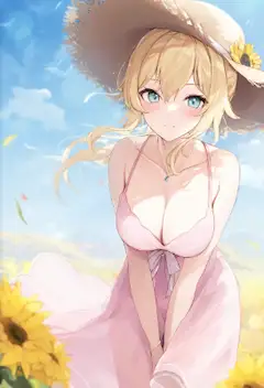 【原神】ジン 私服