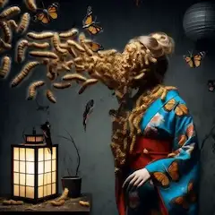 動画・パラサイト芋虫