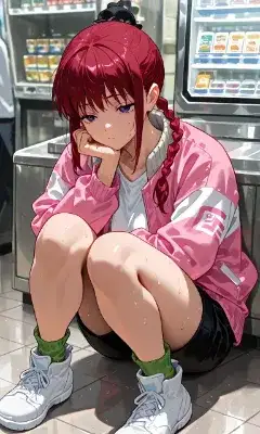 「暑すぎるネ……」
