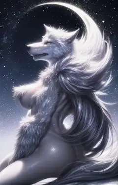 銀狼獣人