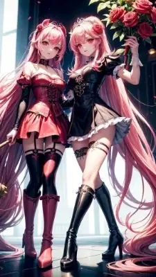 セレブ姉妹の生誕祭「この美しいバラを受け取りなさい愚民ども！」