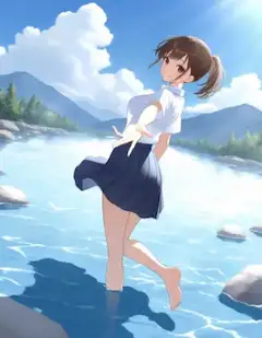 川辺の誘い ～少女の夏の冒険～