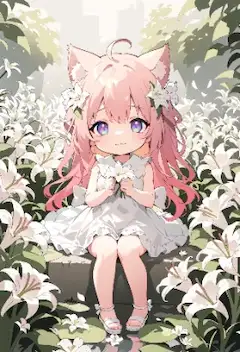百合の花園