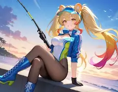 🧸アイピク島で、フィッシングの巻き🎣🏝