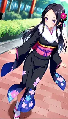振り袖田中めろん