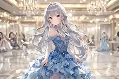青い薔薇の姫と幻の舞踏会