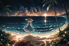 沈む光
