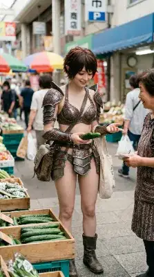 商店街の最後の一人