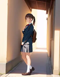 秋の午後の日差し