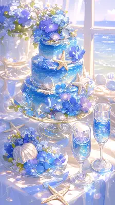 海のケ－キ