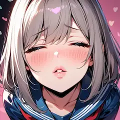 女子高生の唇