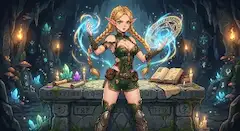 エルフさん　いきなり臨戦態勢