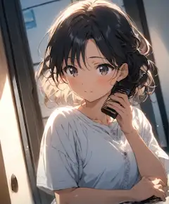 乱れ髪