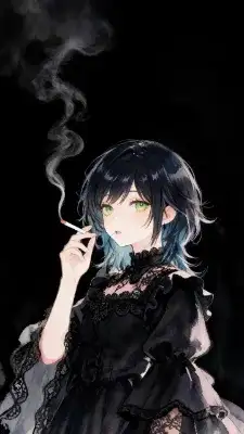 タバコを吸う