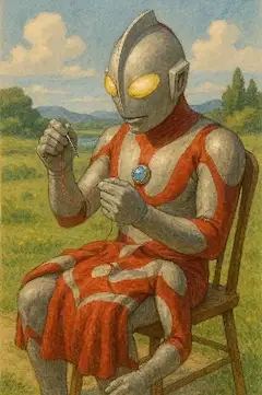 ほつれを縫う・ウルトラマン