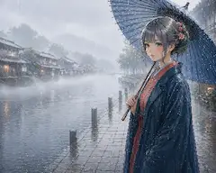 止まない気配